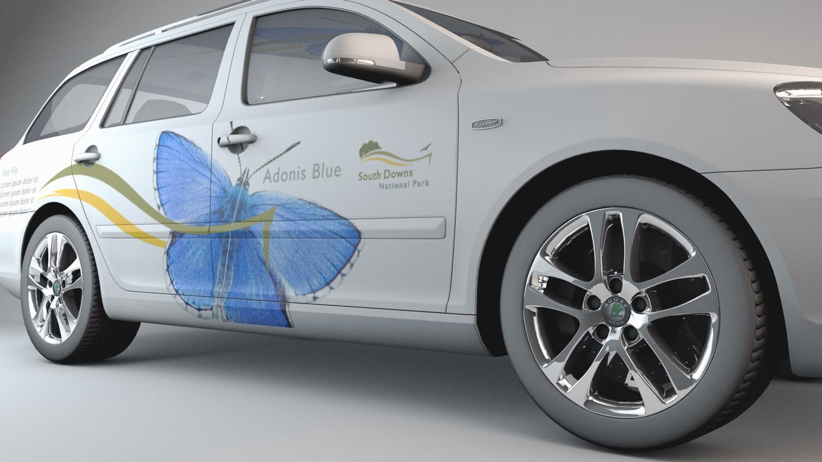 South Downs National Park vehicle wrap